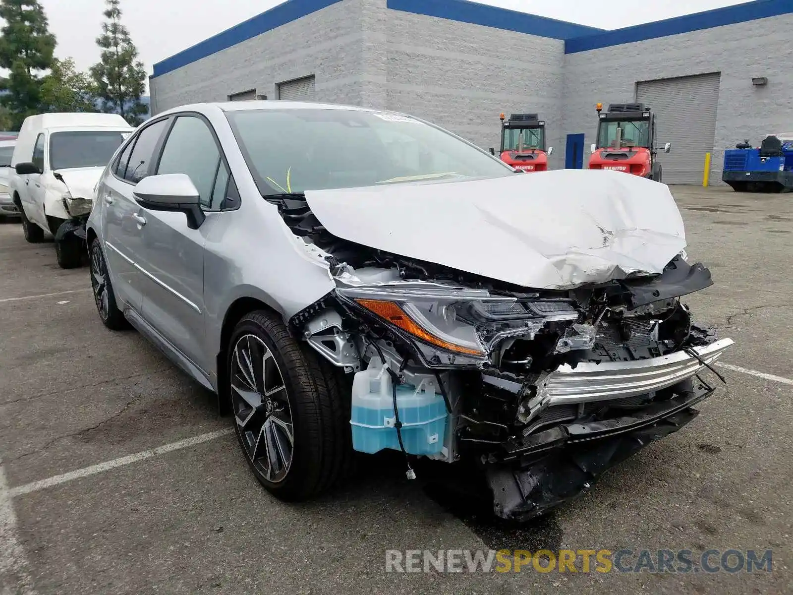 1 Photograph of a damaged car 5YFS4RCE0LP022759 TOYOTA COROLLA 2020