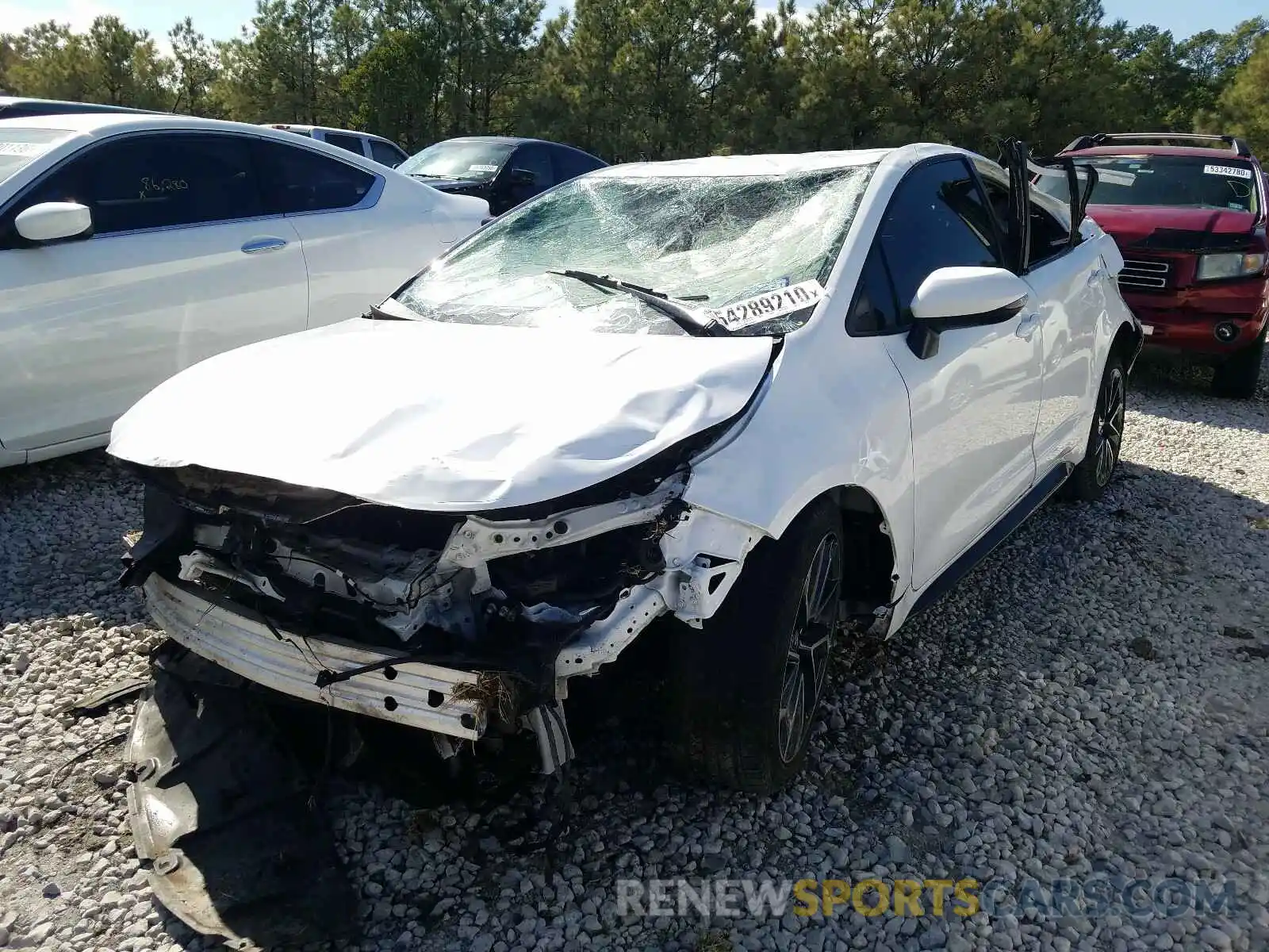 2 Photograph of a damaged car 5YFS4RCE0LP023149 TOYOTA COROLLA 2020