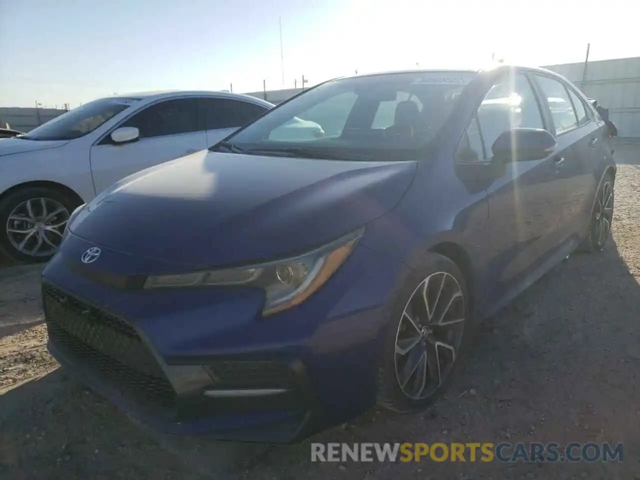 2 Photograph of a damaged car 5YFS4RCE0LP023197 TOYOTA COROLLA 2020