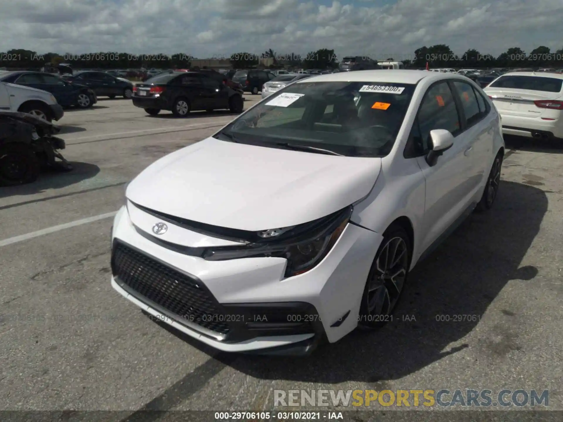 6 Photograph of a damaged car 5YFS4RCE0LP026262 TOYOTA COROLLA 2020