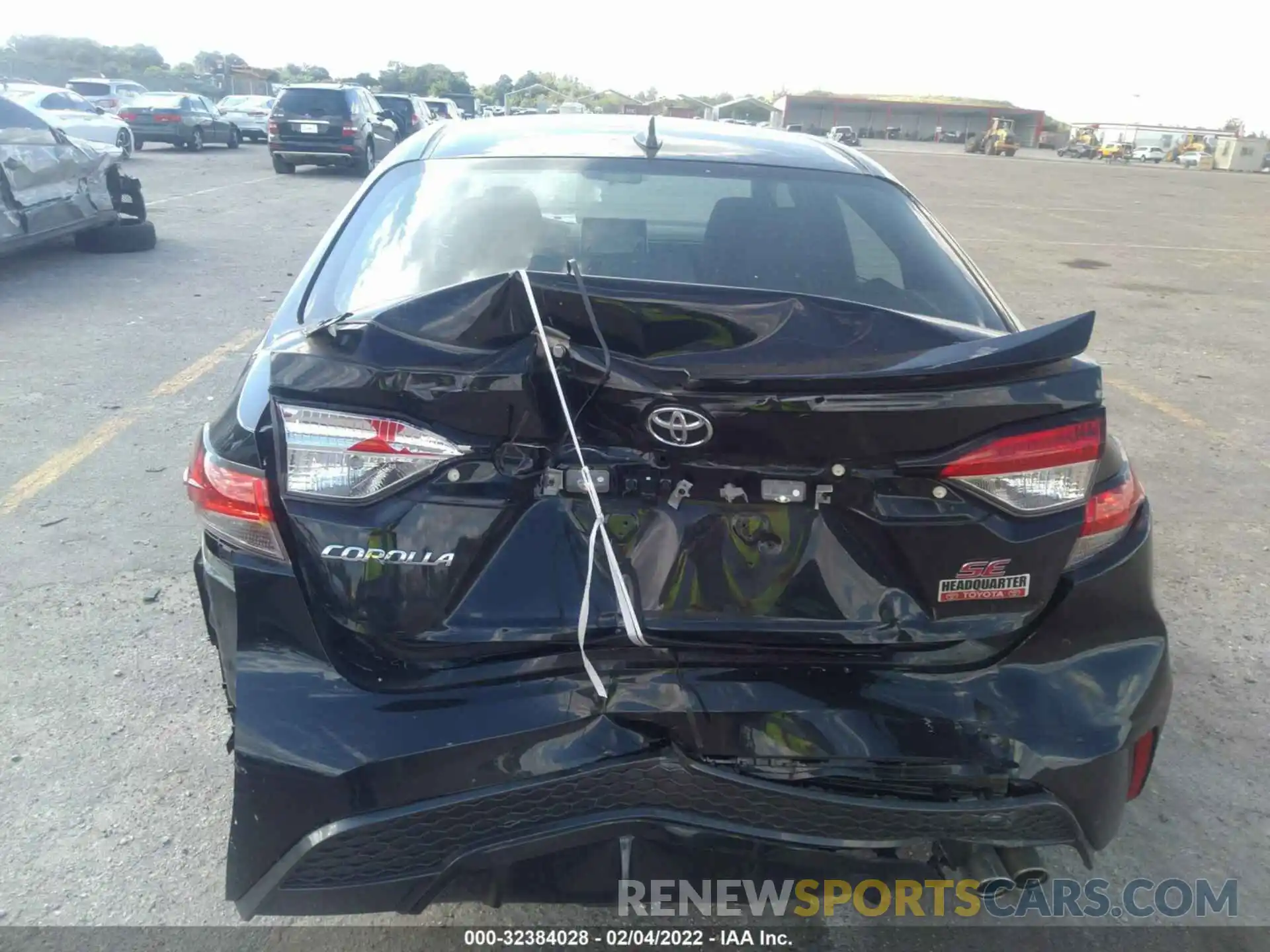 6 Photograph of a damaged car 5YFS4RCE0LP027489 TOYOTA COROLLA 2020