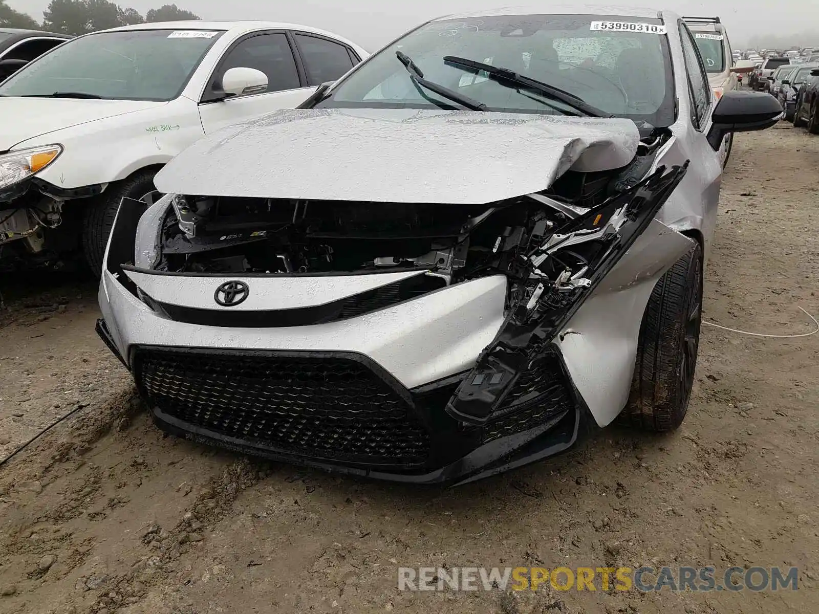 9 Photograph of a damaged car 5YFS4RCE0LP031302 TOYOTA COROLLA 2020