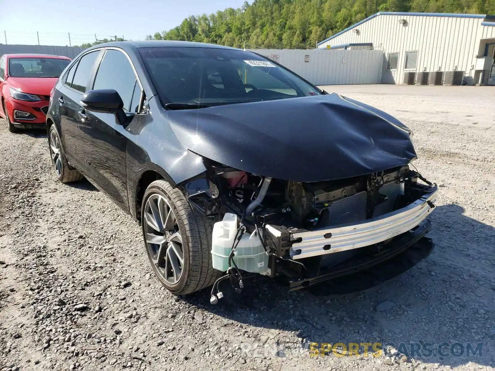 1 Photograph of a damaged car 5YFS4RCE0LP031333 TOYOTA COROLLA 2020