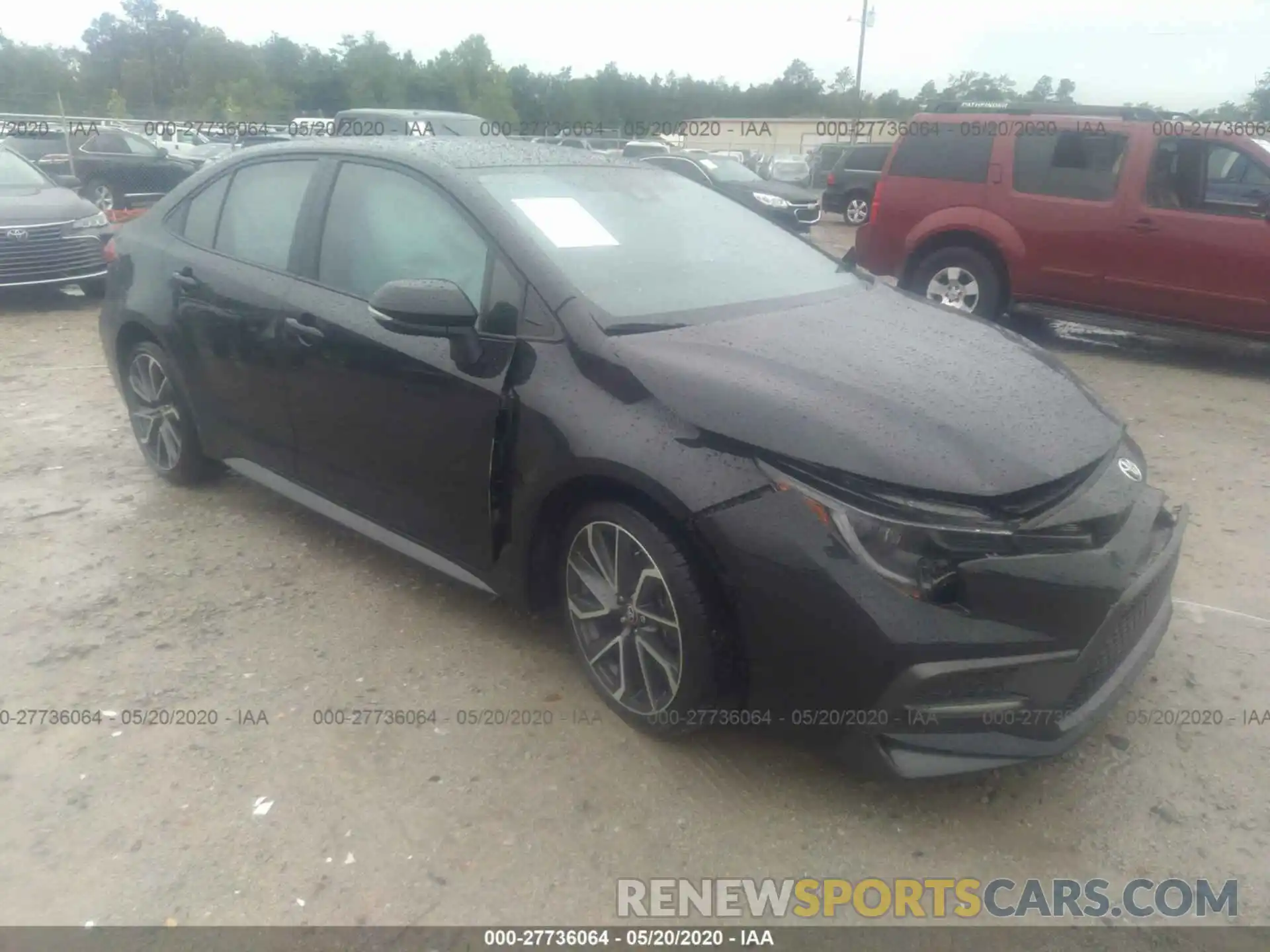 1 Photograph of a damaged car 5YFS4RCE0LP032014 TOYOTA COROLLA 2020