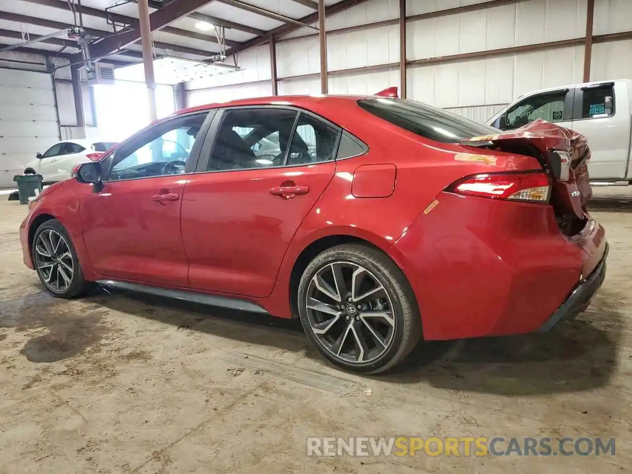 2 Photograph of a damaged car 5YFS4RCE0LP034894 TOYOTA COROLLA 2020