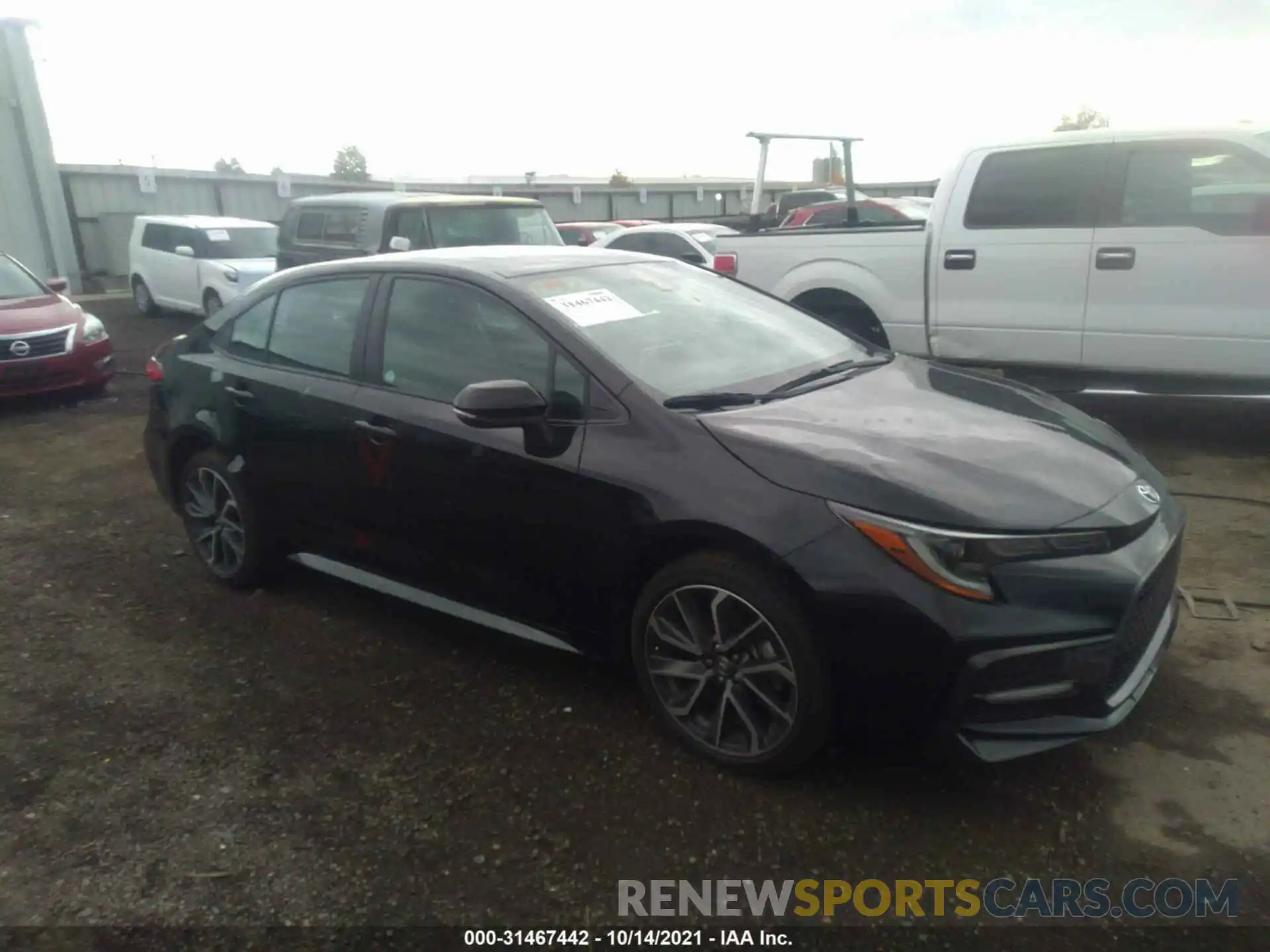 1 Photograph of a damaged car 5YFS4RCE0LP034927 TOYOTA COROLLA 2020