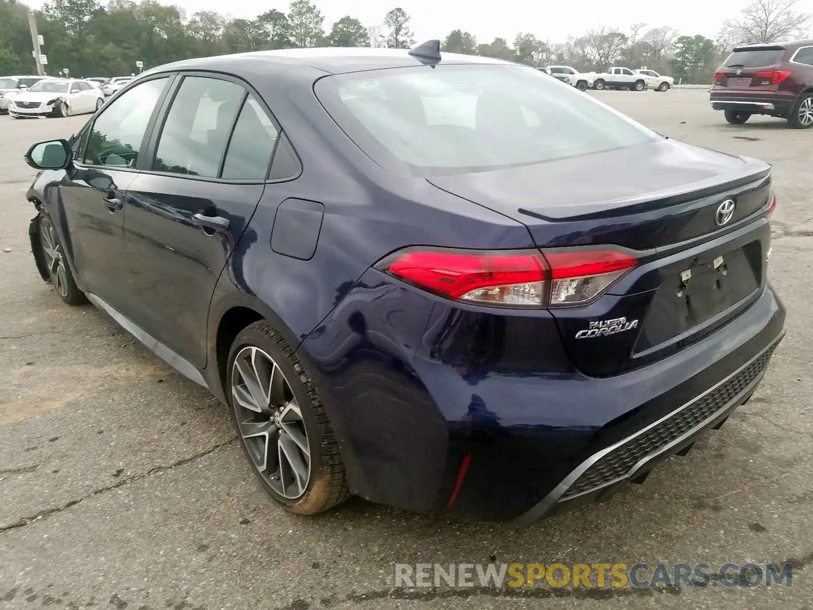 3 Photograph of a damaged car 5YFS4RCE0LP035477 TOYOTA COROLLA 2020