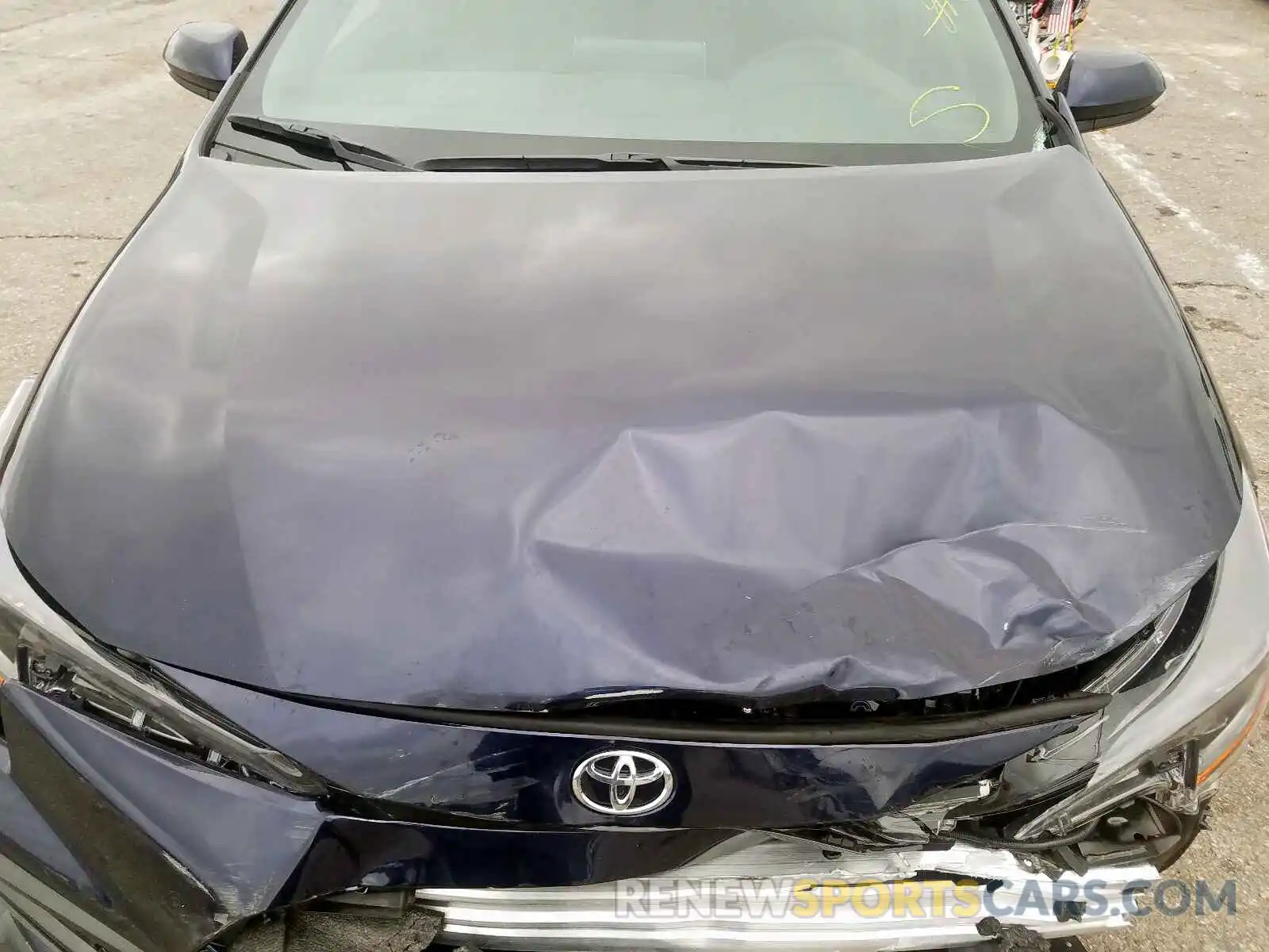 7 Photograph of a damaged car 5YFS4RCE0LP035477 TOYOTA COROLLA 2020