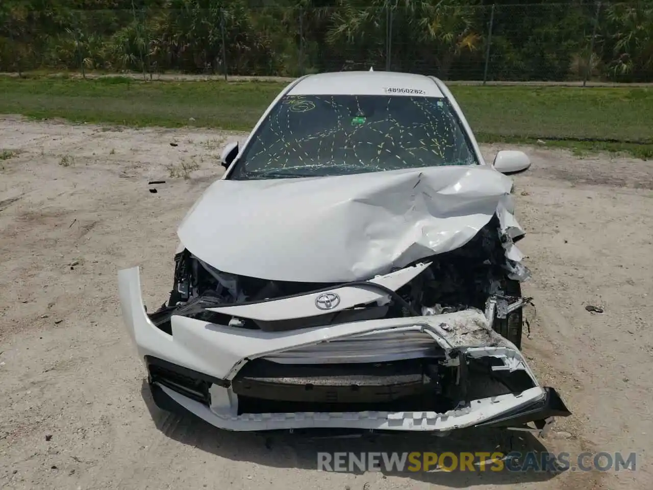 9 Photograph of a damaged car 5YFS4RCE0LP039447 TOYOTA COROLLA 2020