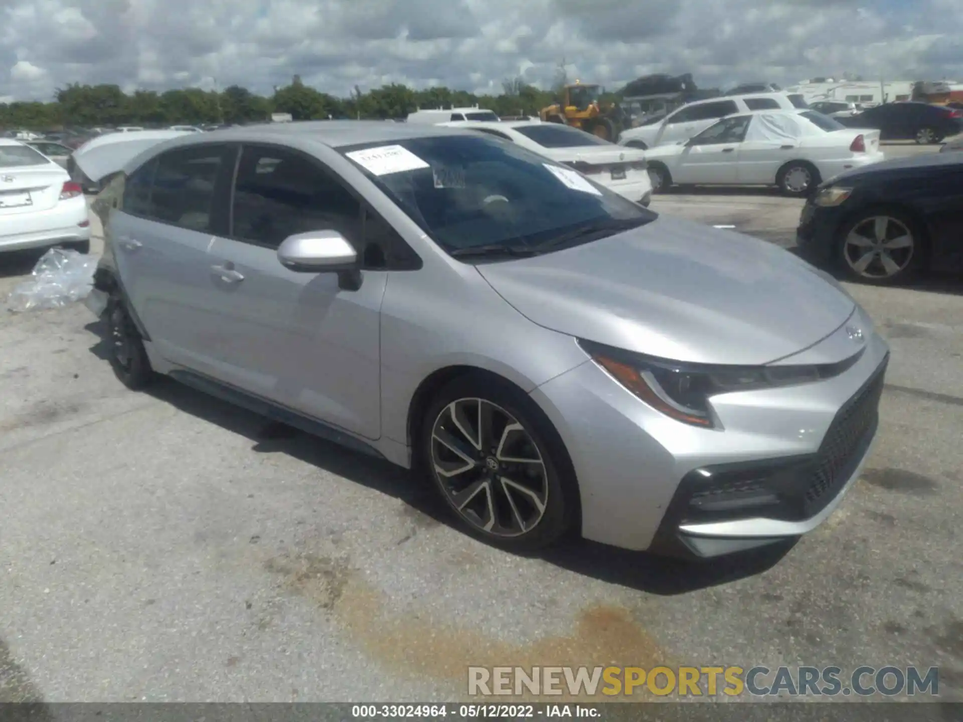 1 Photograph of a damaged car 5YFS4RCE0LP042333 TOYOTA COROLLA 2020