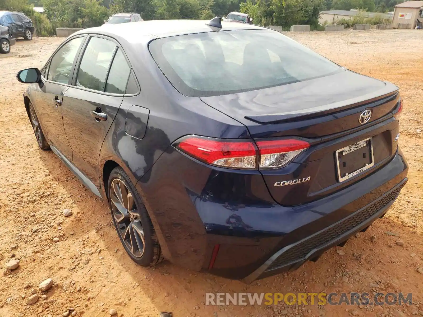 3 Photograph of a damaged car 5YFS4RCE0LP043417 TOYOTA COROLLA 2020