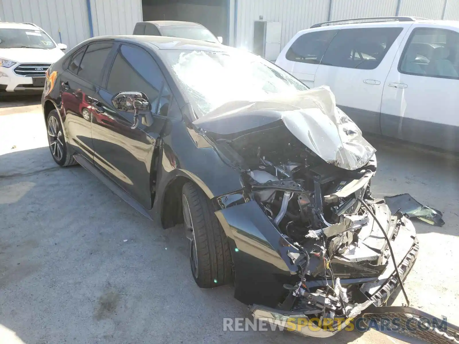 1 Photograph of a damaged car 5YFS4RCE0LP049394 TOYOTA COROLLA 2020