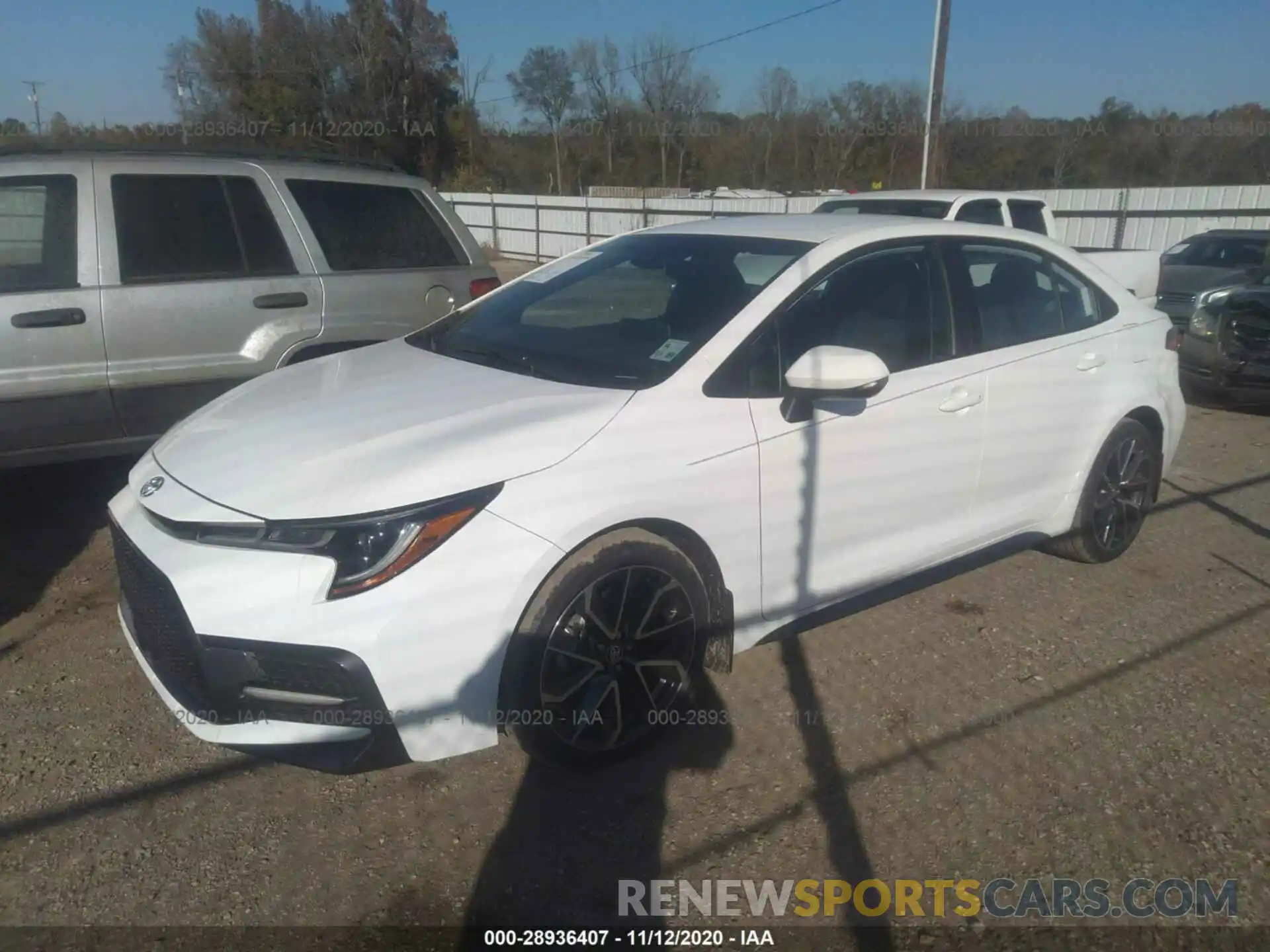 2 Photograph of a damaged car 5YFS4RCE0LP051534 TOYOTA COROLLA 2020