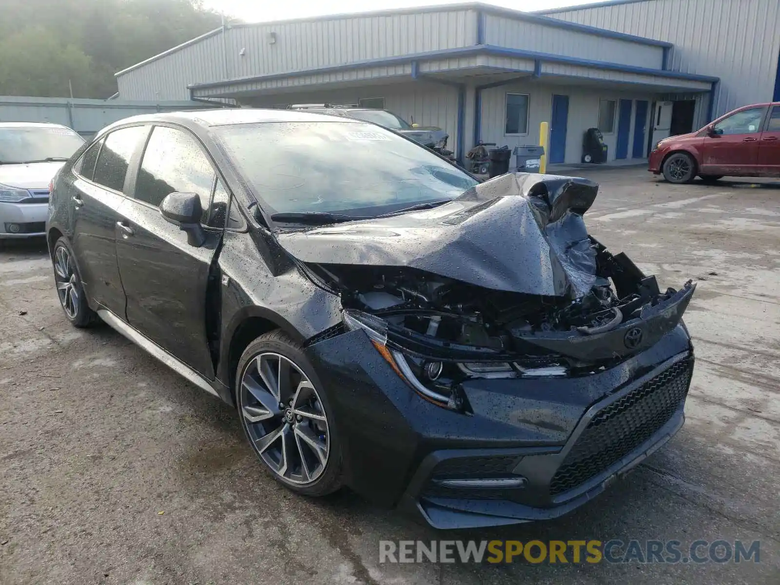 1 Photograph of a damaged car 5YFS4RCE0LP051730 TOYOTA COROLLA 2020