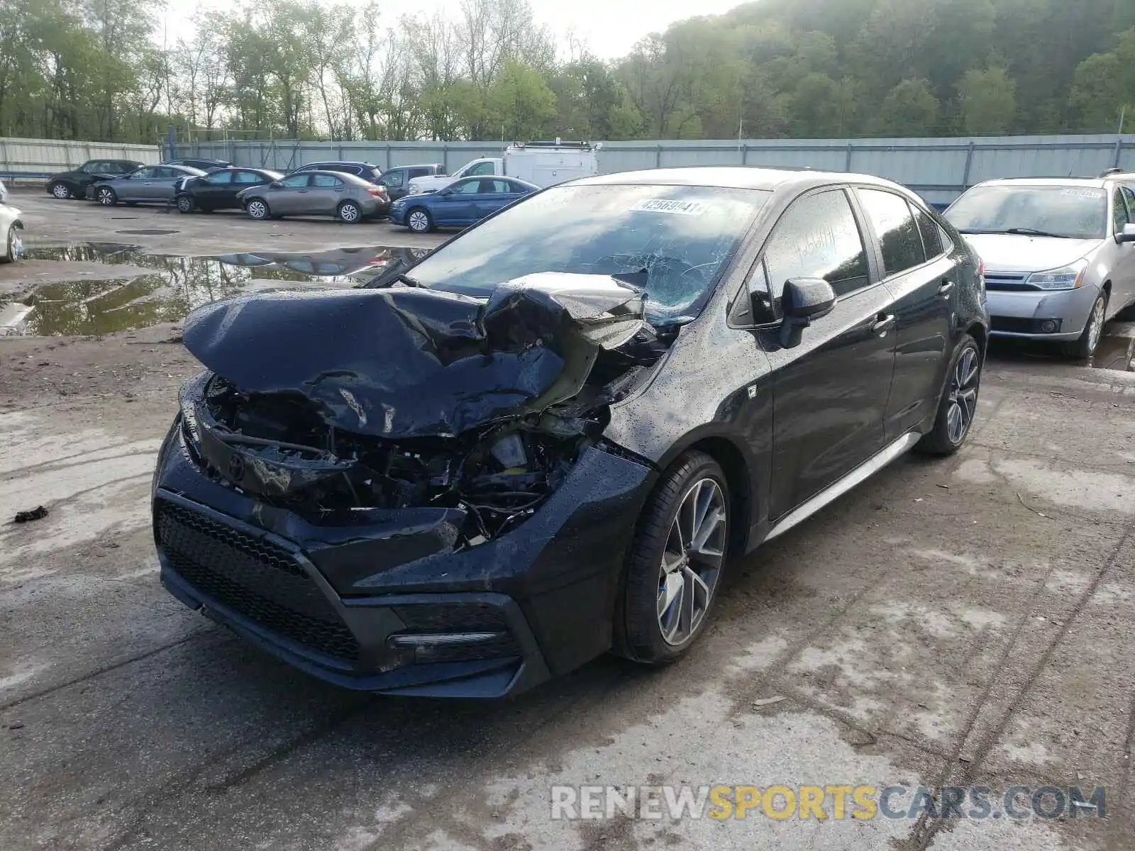 2 Photograph of a damaged car 5YFS4RCE0LP051730 TOYOTA COROLLA 2020