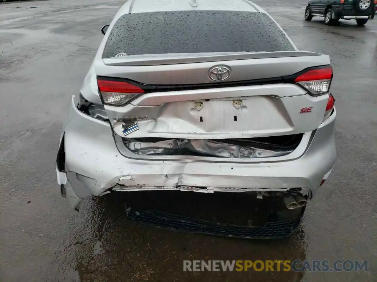 9 Photograph of a damaged car 5YFS4RCE0LP056152 TOYOTA COROLLA 2020