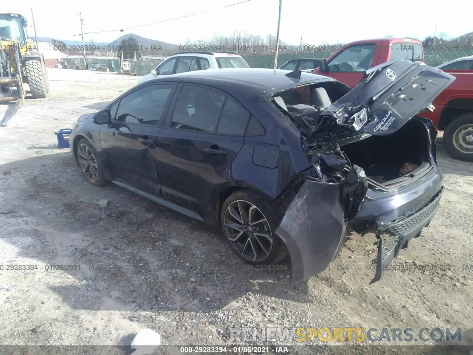 3 Photograph of a damaged car 5YFS4RCE1LP001659 TOYOTA COROLLA 2020