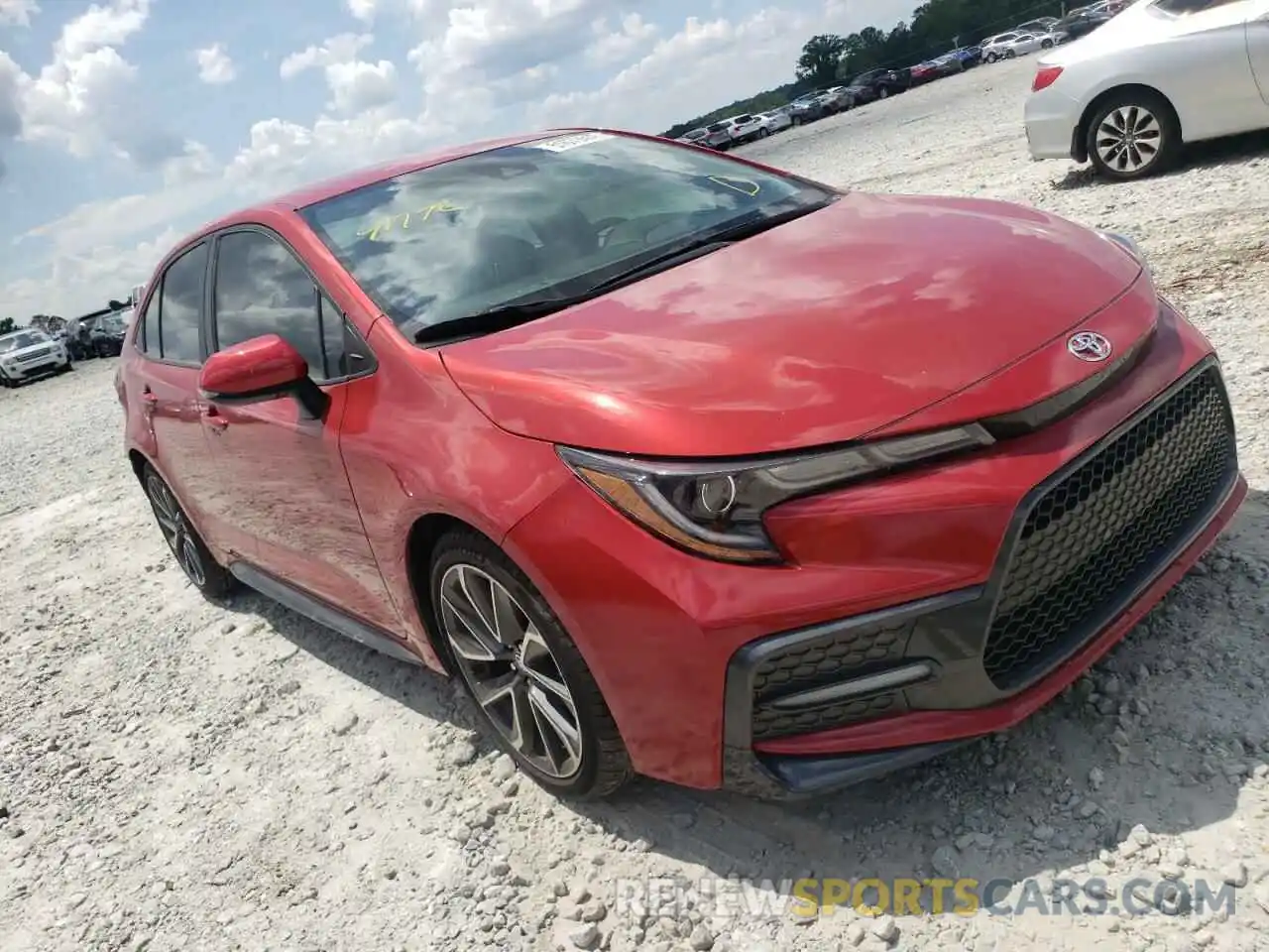 1 Photograph of a damaged car 5YFS4RCE1LP002763 TOYOTA COROLLA 2020