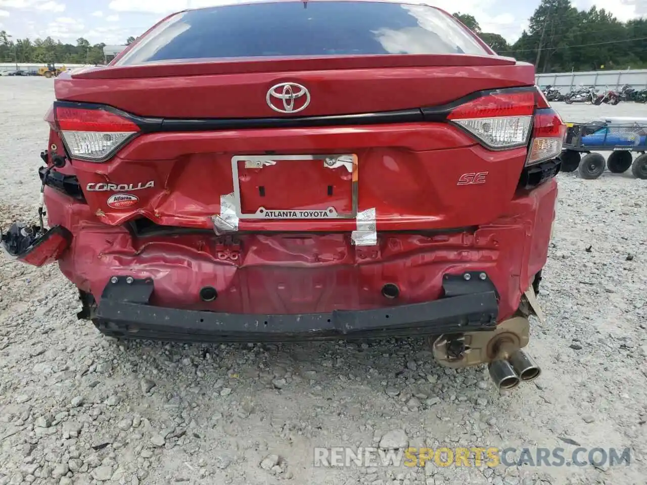 9 Photograph of a damaged car 5YFS4RCE1LP002763 TOYOTA COROLLA 2020