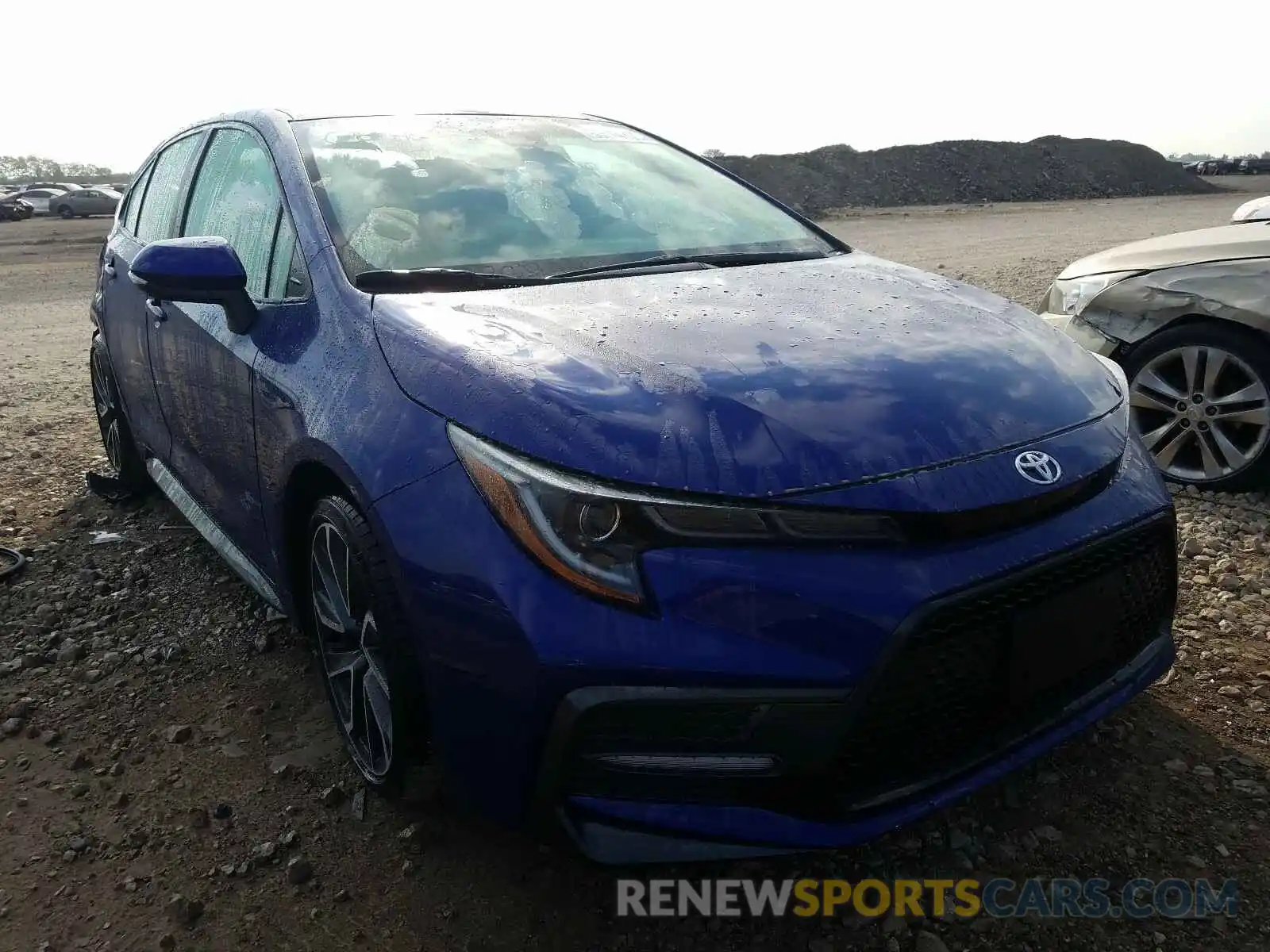 1 Photograph of a damaged car 5YFS4RCE1LP004013 TOYOTA COROLLA 2020