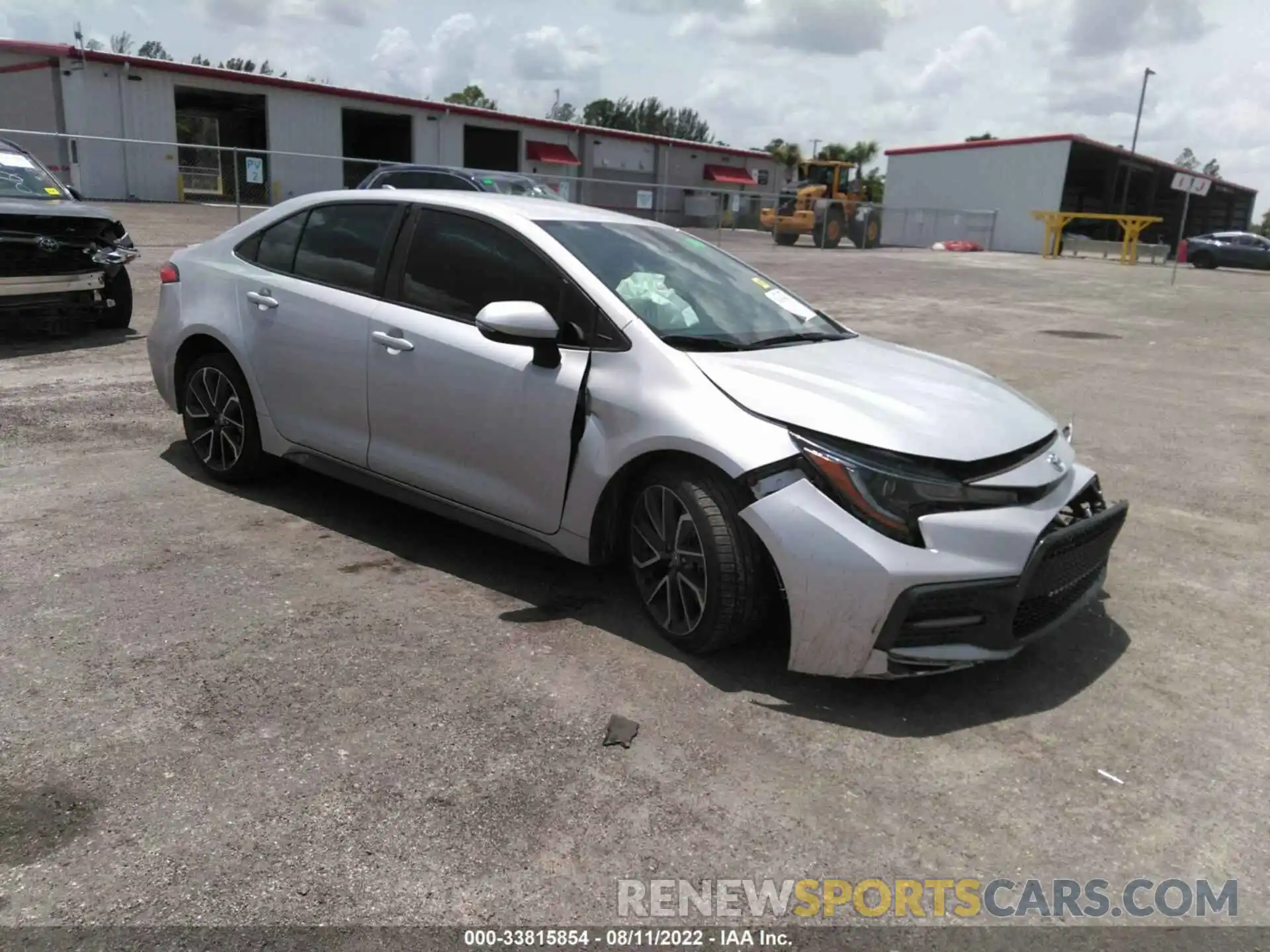 1 Photograph of a damaged car 5YFS4RCE1LP009079 TOYOTA COROLLA 2020