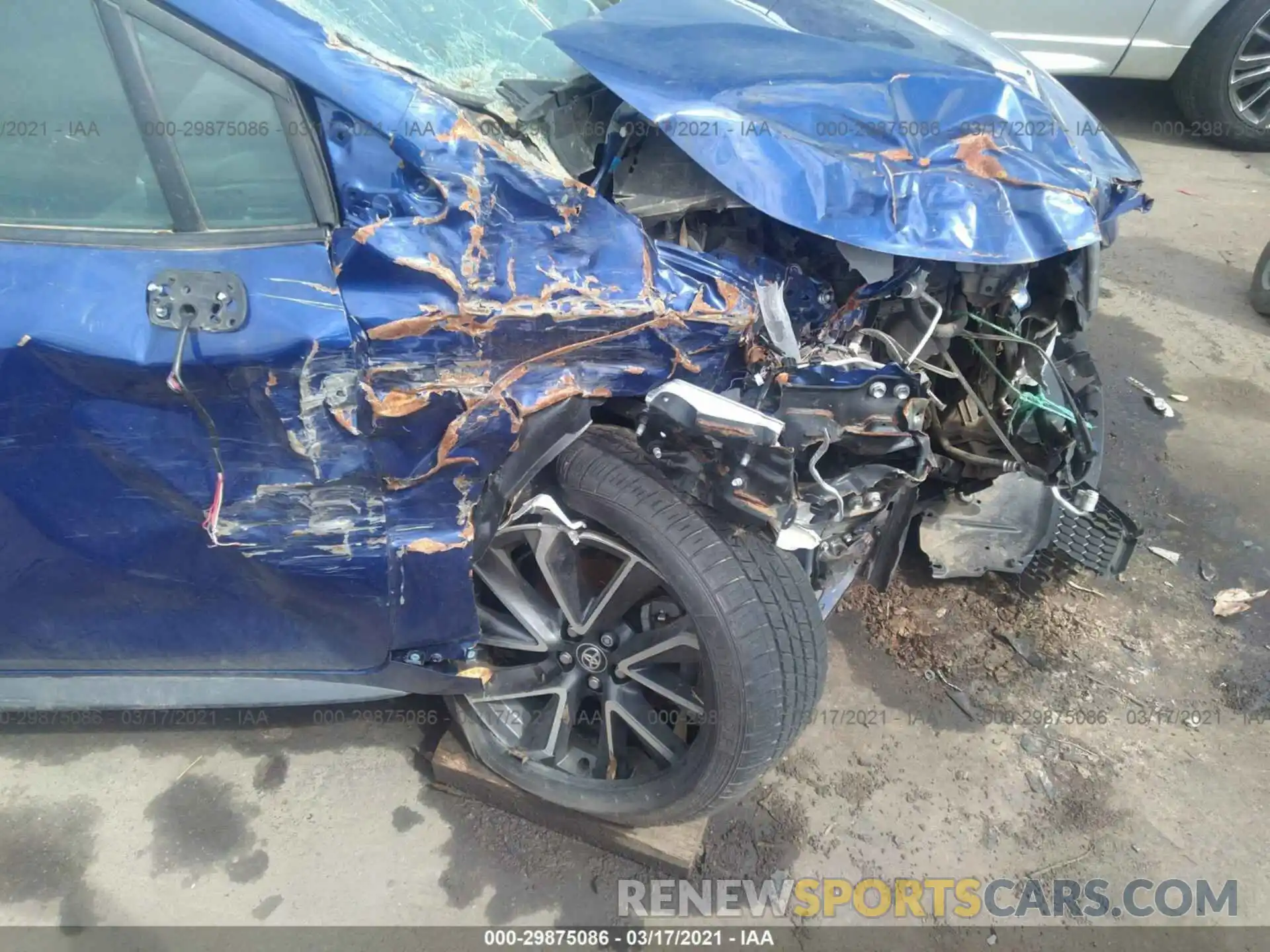 6 Фотография поврежденного автомобиля 5YFS4RCE1LP011785 TOYOTA COROLLA 2020