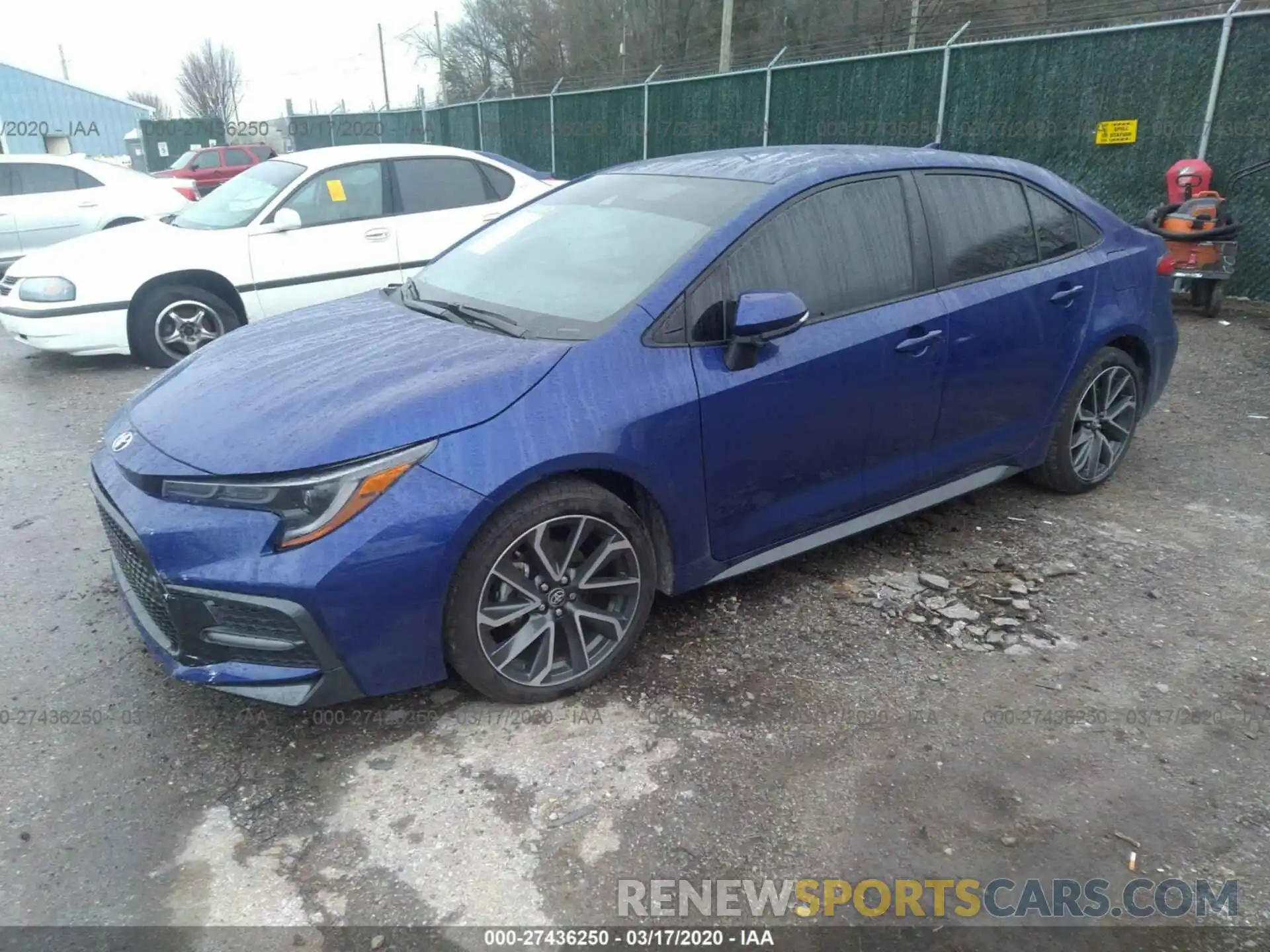 2 Photograph of a damaged car 5YFS4RCE1LP015058 TOYOTA COROLLA 2020