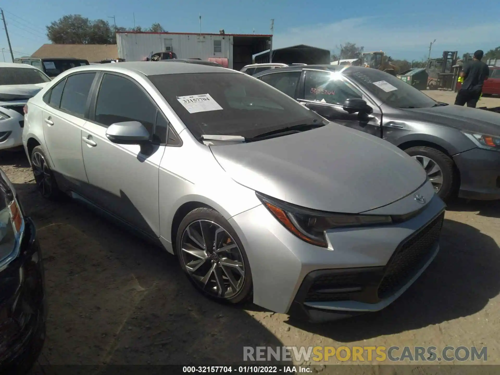 1 Photograph of a damaged car 5YFS4RCE1LP019109 TOYOTA COROLLA 2020