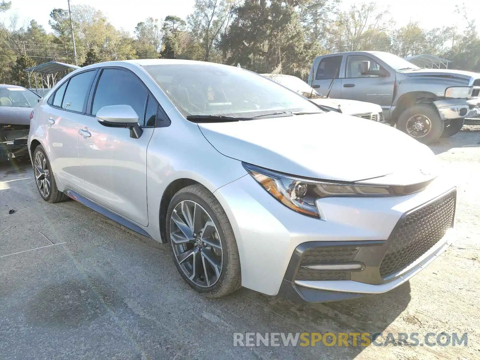 1 Photograph of a damaged car 5YFS4RCE1LP022480 TOYOTA COROLLA 2020