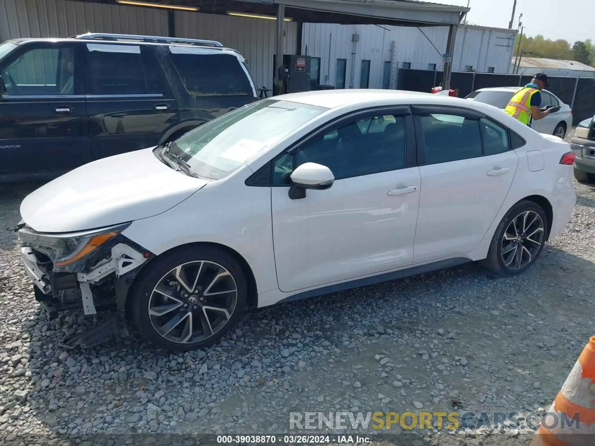 2 Photograph of a damaged car 5YFS4RCE1LP023662 TOYOTA COROLLA 2020