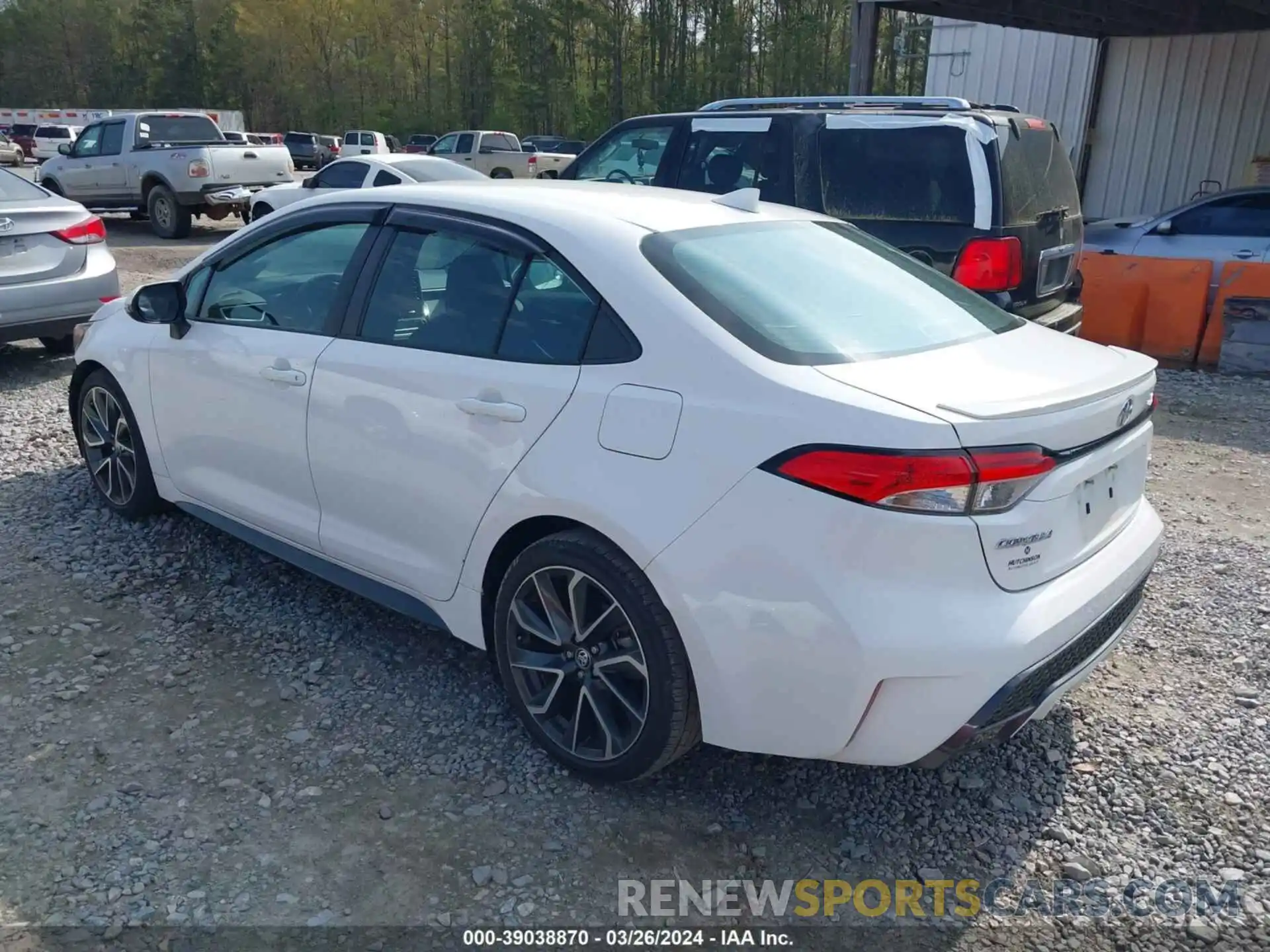 3 Photograph of a damaged car 5YFS4RCE1LP023662 TOYOTA COROLLA 2020