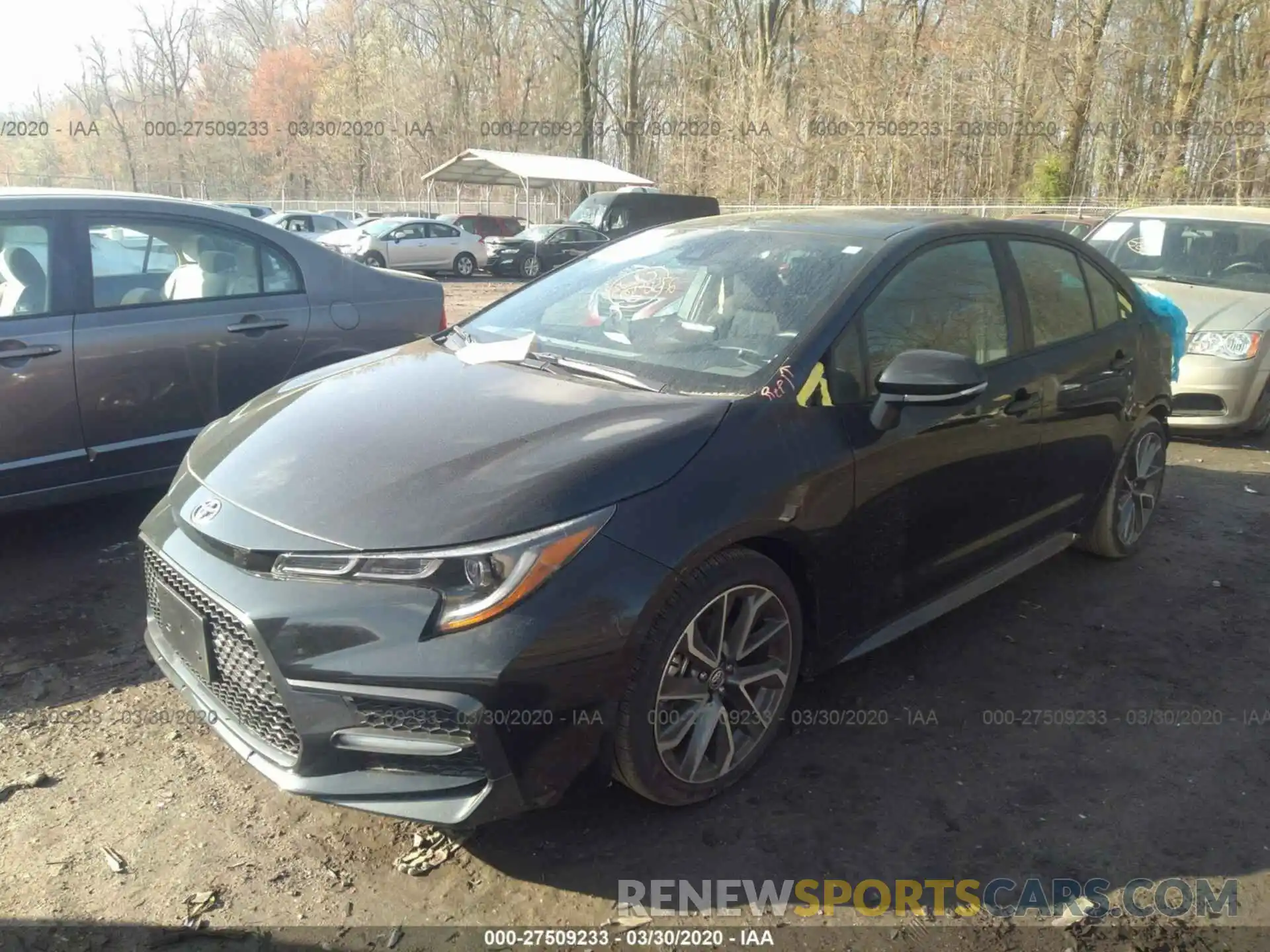 2 Photograph of a damaged car 5YFS4RCE1LP023967 TOYOTA COROLLA 2020