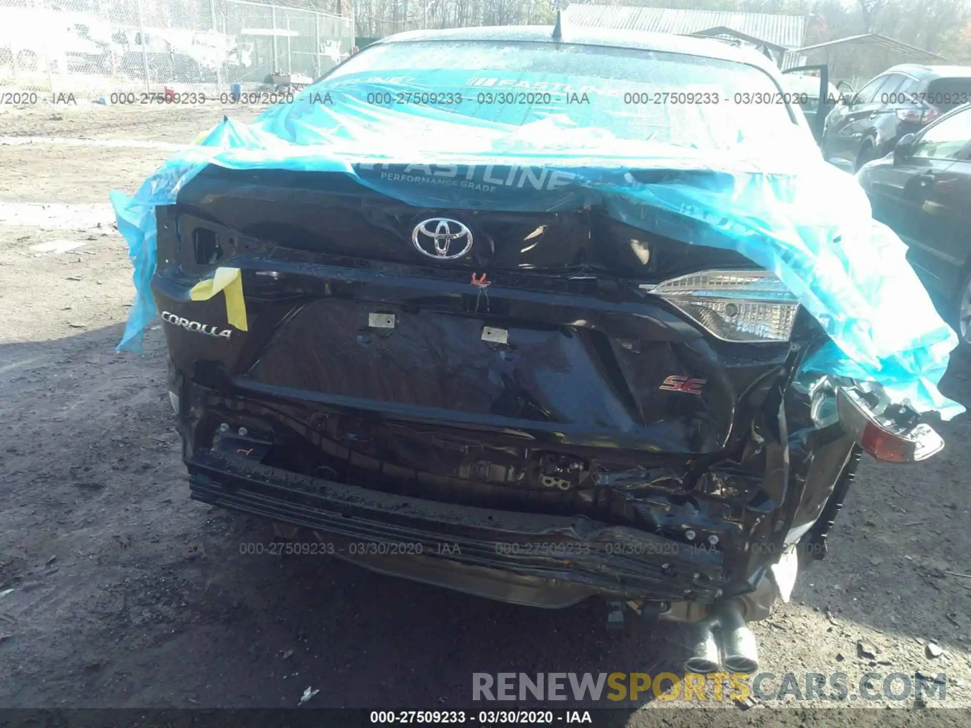 6 Photograph of a damaged car 5YFS4RCE1LP023967 TOYOTA COROLLA 2020