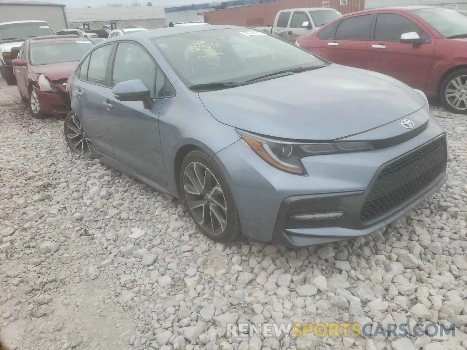 1 Photograph of a damaged car 5YFS4RCE1LP024603 TOYOTA COROLLA 2020