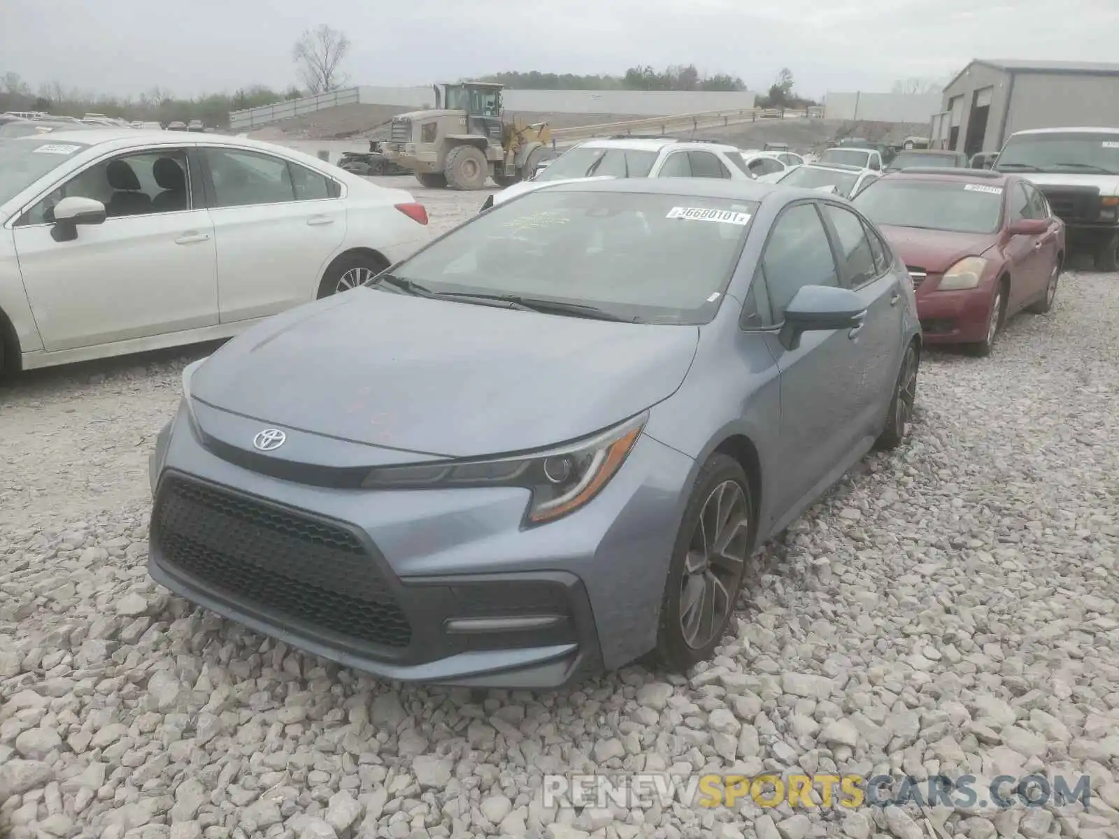 2 Photograph of a damaged car 5YFS4RCE1LP024603 TOYOTA COROLLA 2020