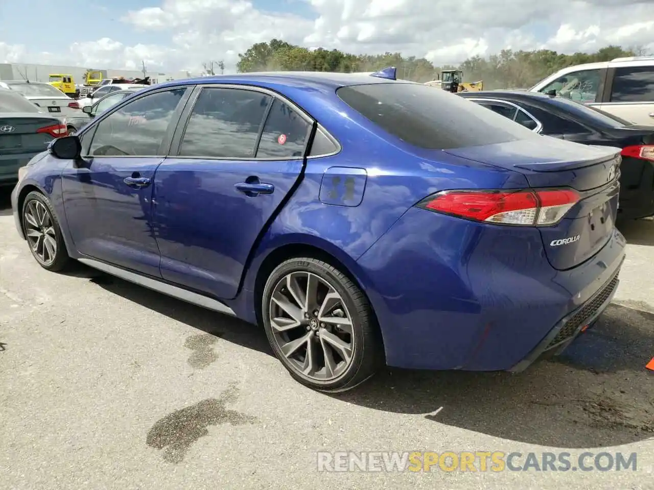 3 Photograph of a damaged car 5YFS4RCE1LP025301 TOYOTA COROLLA 2020