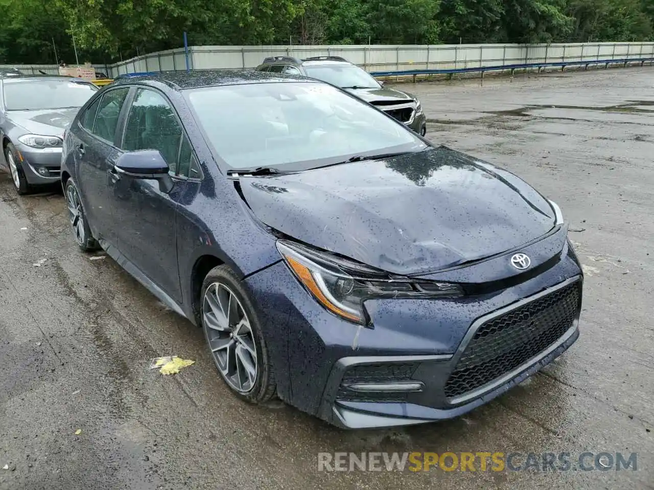 1 Photograph of a damaged car 5YFS4RCE1LP025444 TOYOTA COROLLA 2020