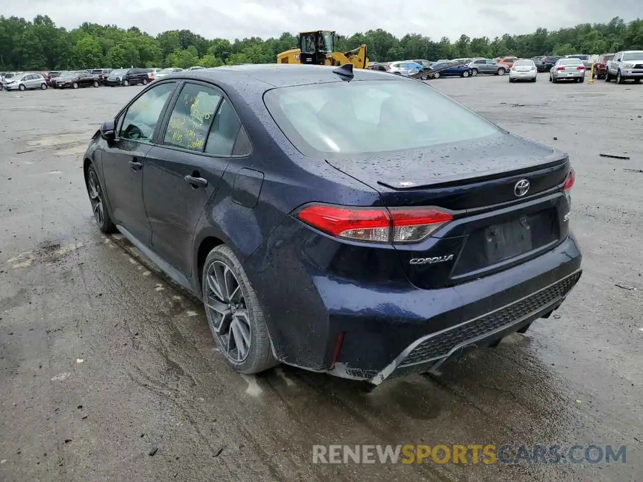 3 Photograph of a damaged car 5YFS4RCE1LP025444 TOYOTA COROLLA 2020