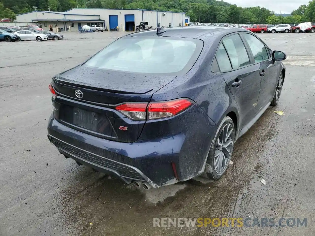 4 Photograph of a damaged car 5YFS4RCE1LP025444 TOYOTA COROLLA 2020