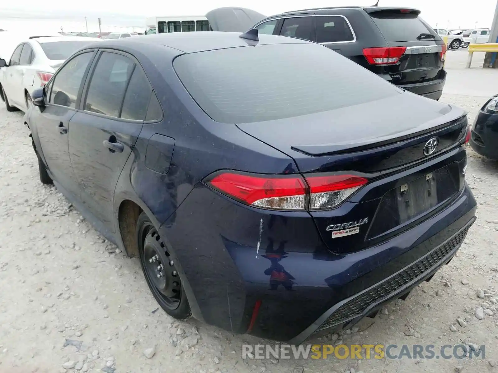 3 Photograph of a damaged car 5YFS4RCE1LP029266 TOYOTA COROLLA 2020