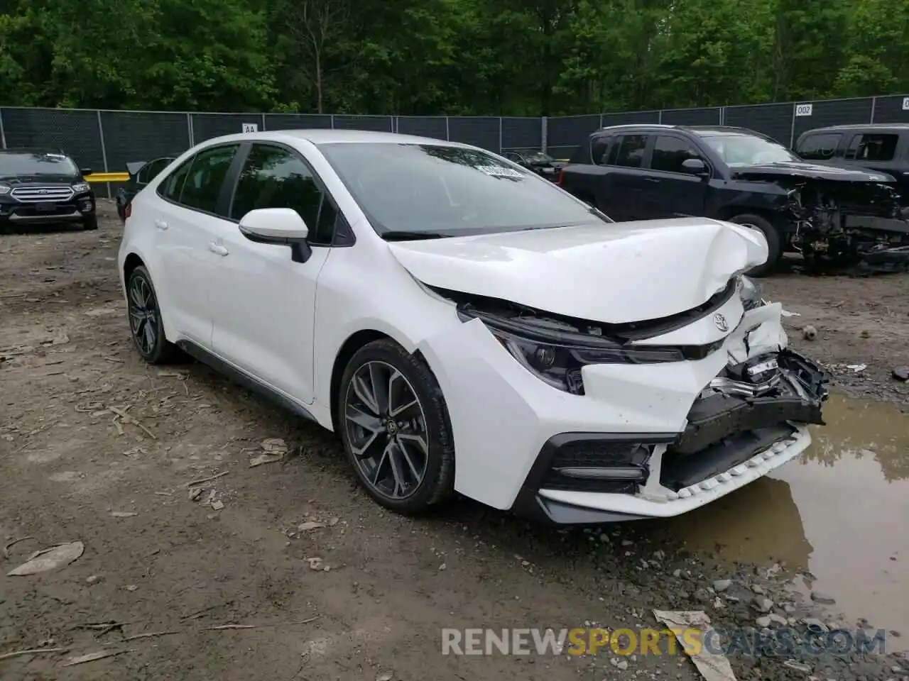 1 Photograph of a damaged car 5YFS4RCE1LP029591 TOYOTA COROLLA 2020