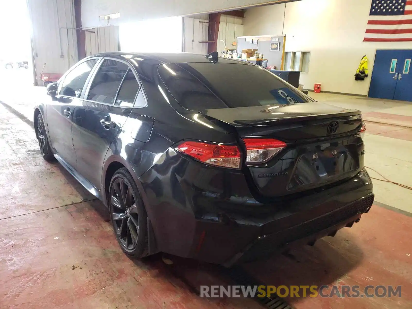 3 Photograph of a damaged car 5YFS4RCE1LP030885 TOYOTA COROLLA 2020