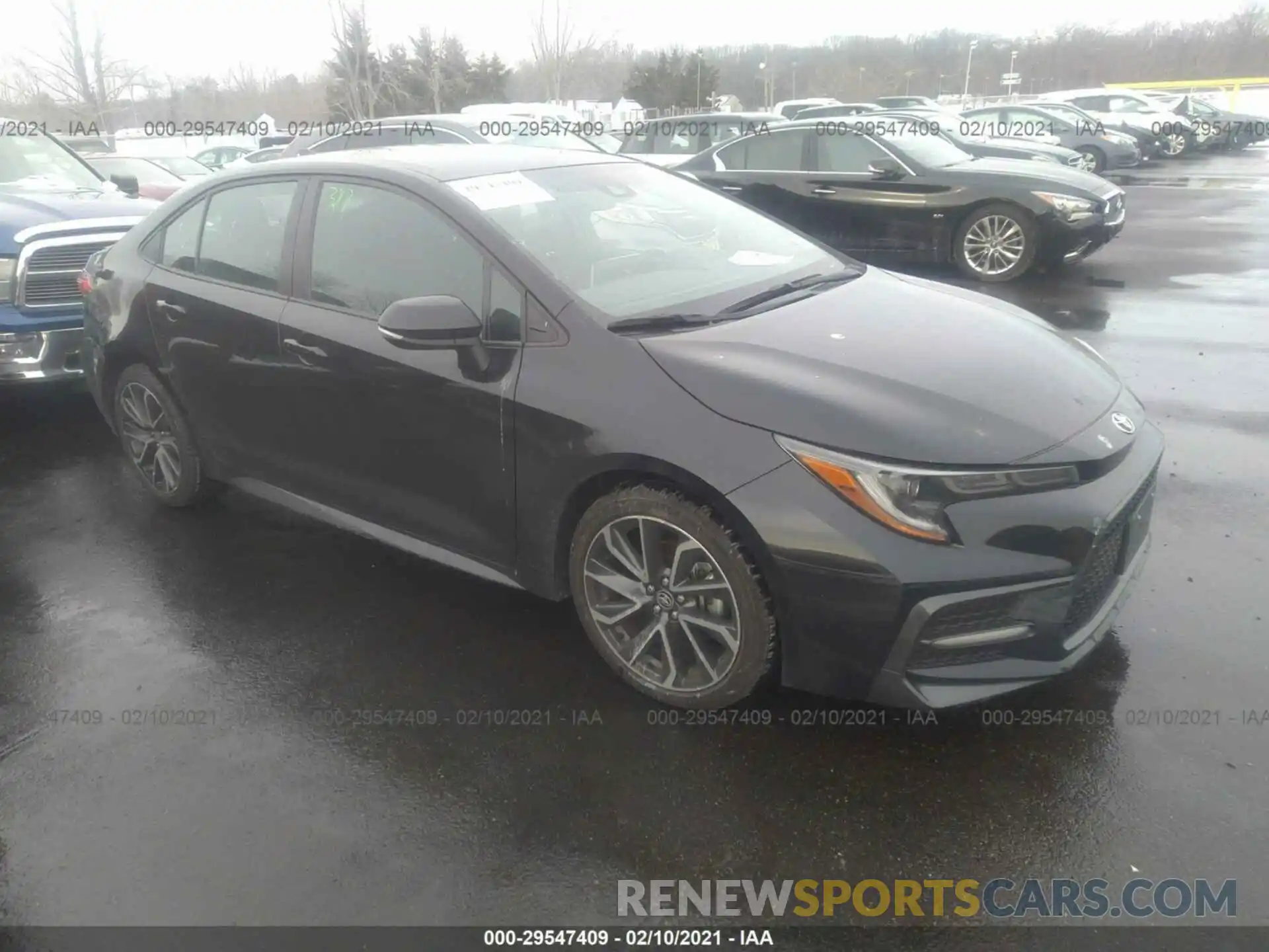 1 Photograph of a damaged car 5YFS4RCE1LP031745 TOYOTA COROLLA 2020