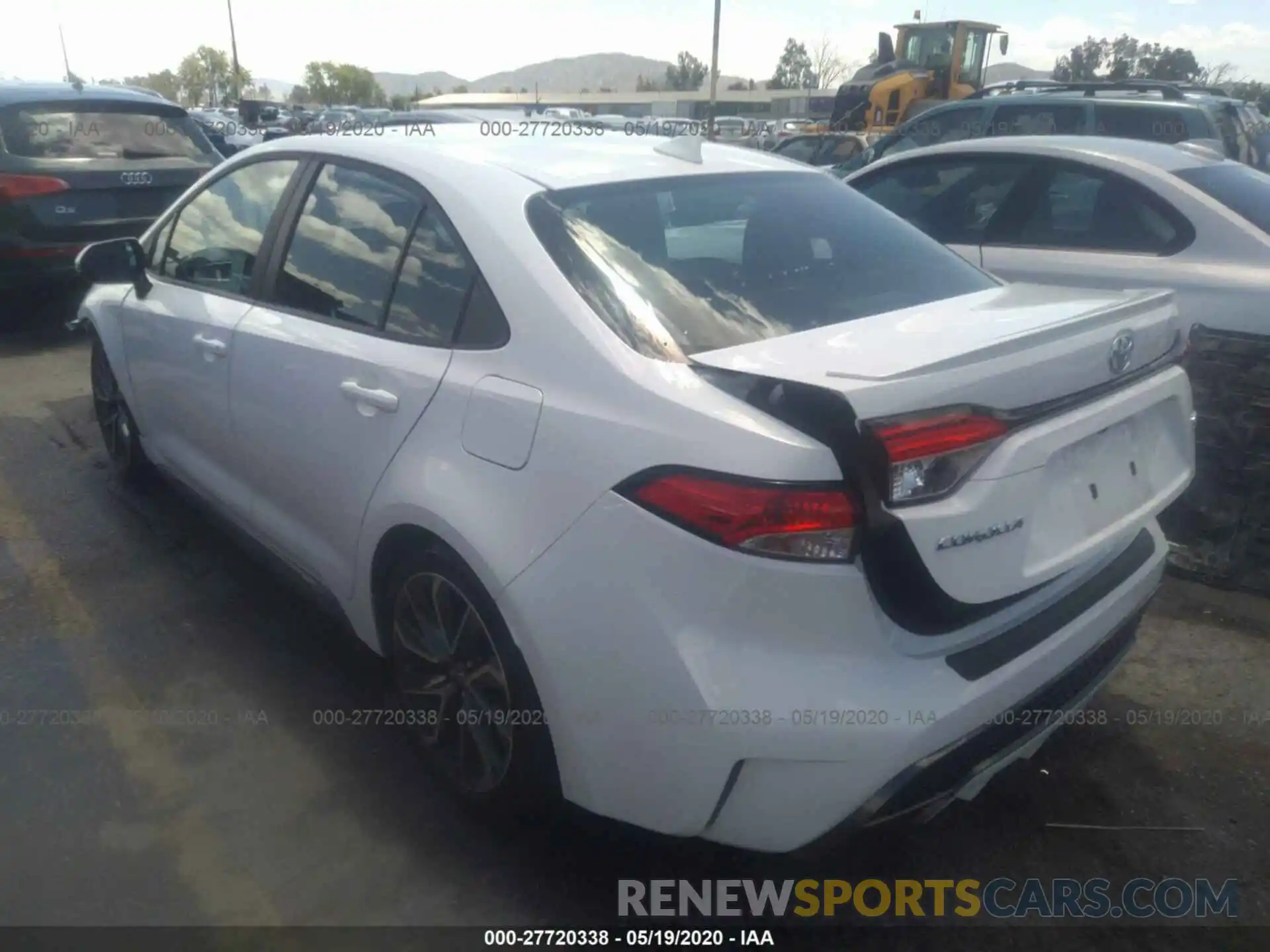 3 Photograph of a damaged car 5YFS4RCE1LP033656 TOYOTA COROLLA 2020