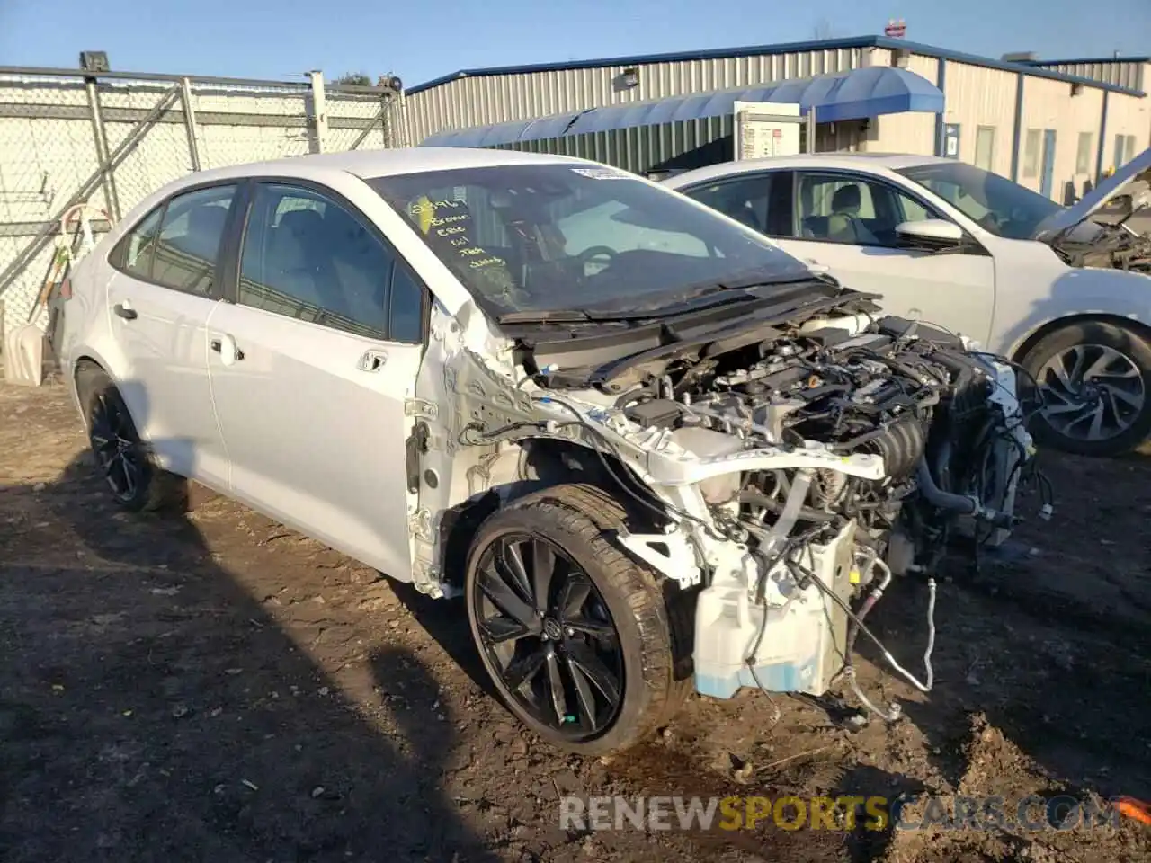 1 Photograph of a damaged car 5YFS4RCE1LP035620 TOYOTA COROLLA 2020