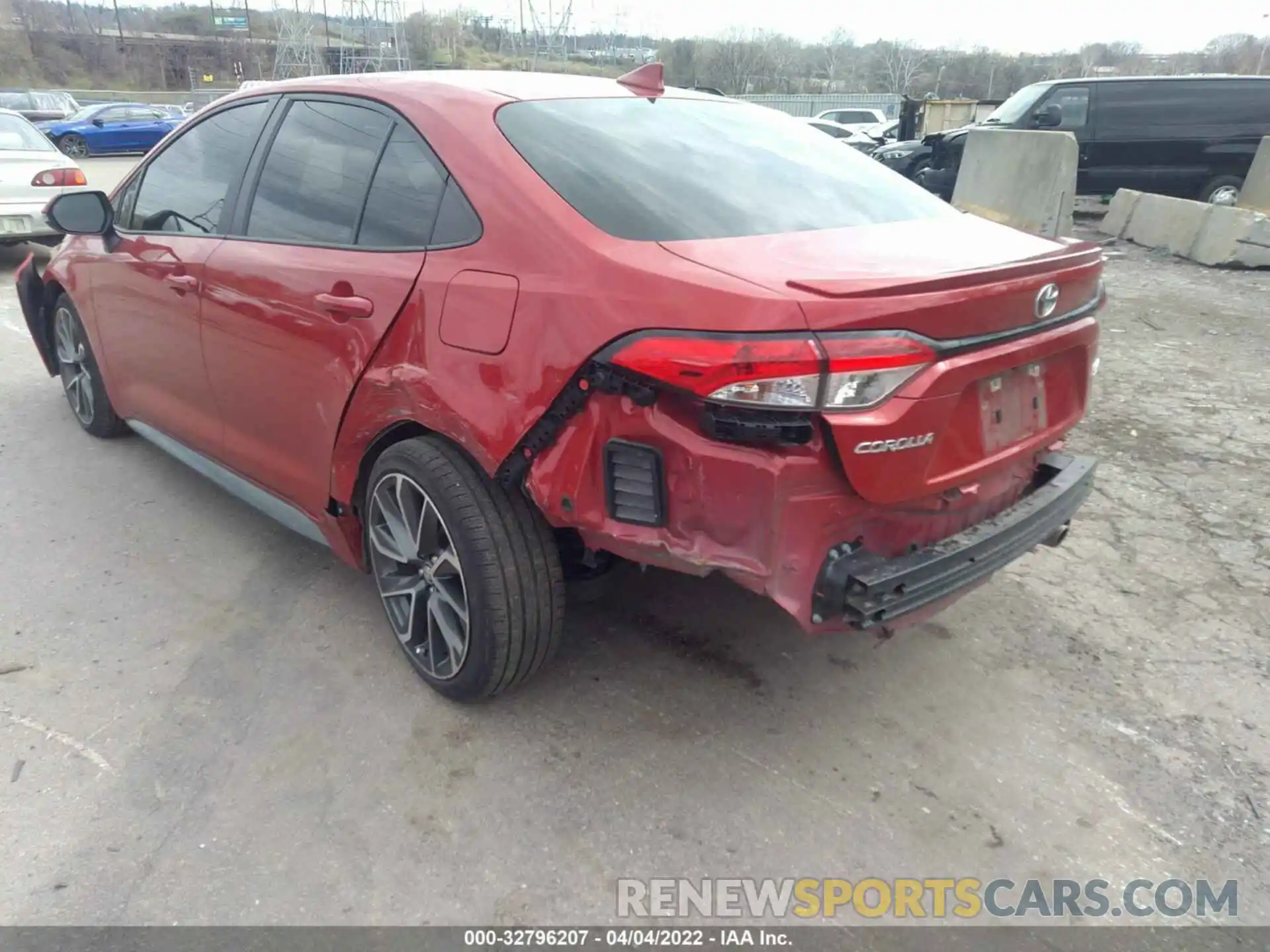 6 Photograph of a damaged car 5YFS4RCE1LP035665 TOYOTA COROLLA 2020