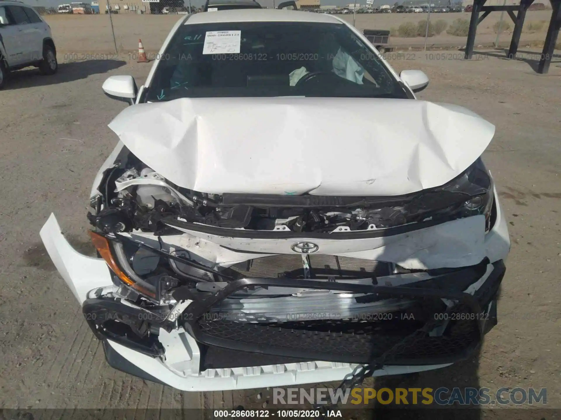 6 Photograph of a damaged car 5YFS4RCE1LP036055 TOYOTA COROLLA 2020