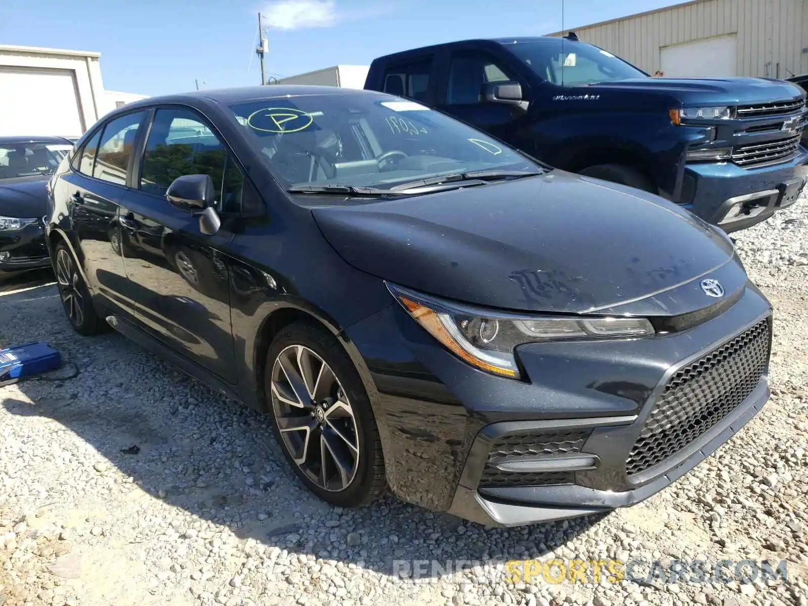 1 Photograph of a damaged car 5YFS4RCE1LP036413 TOYOTA COROLLA 2020