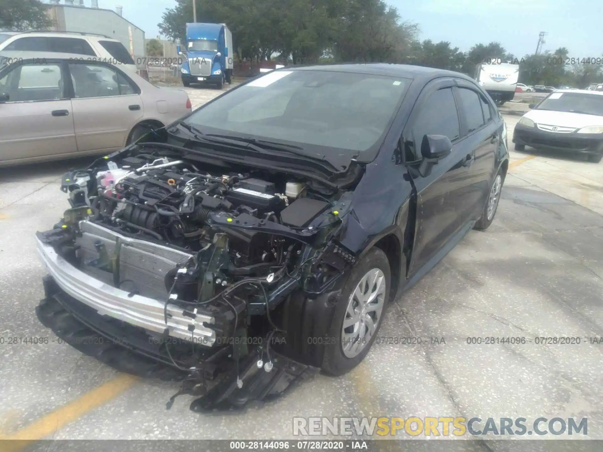 2 Photograph of a damaged car 5YFS4RCE1LP037688 TOYOTA COROLLA 2020