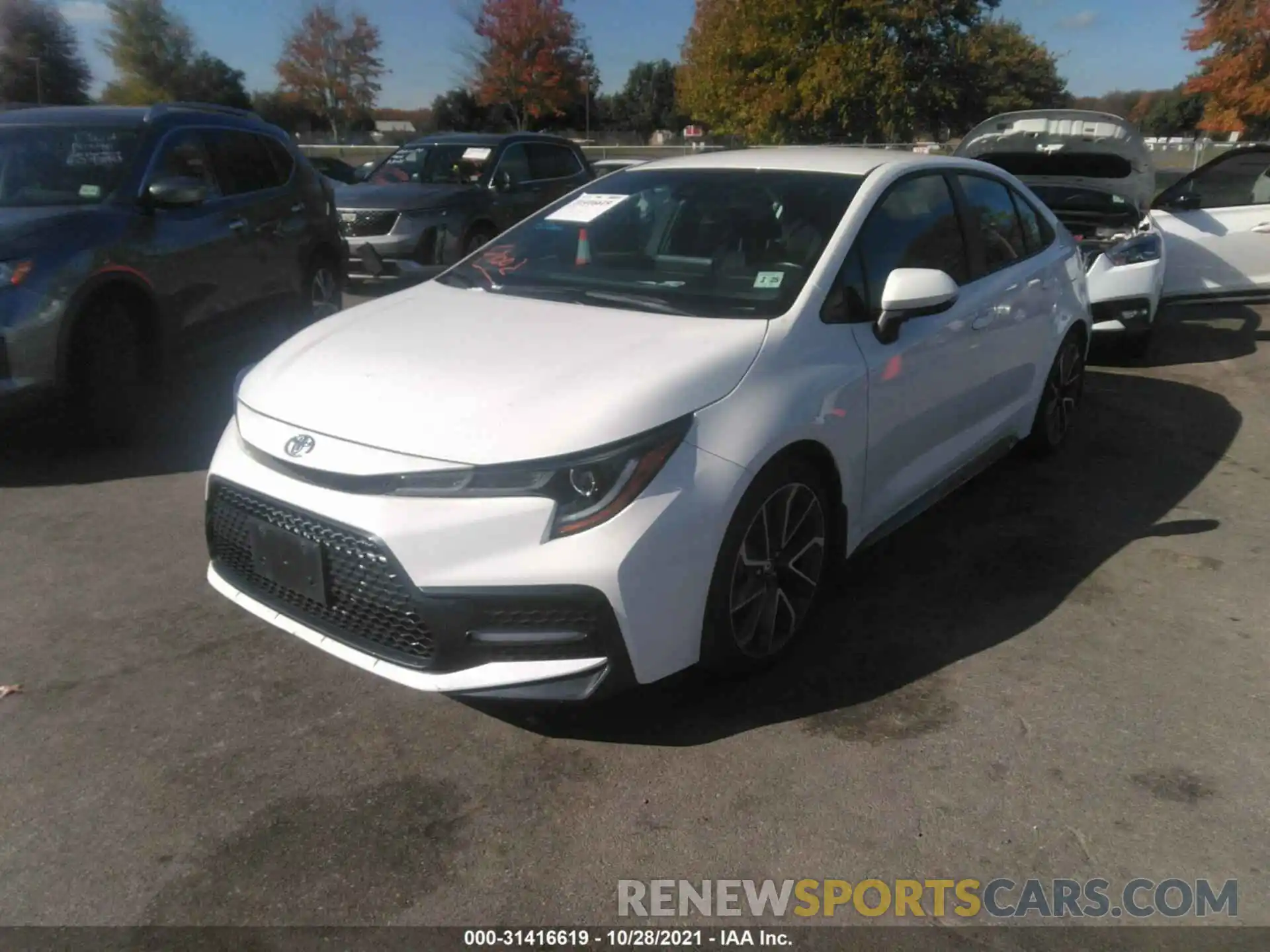 2 Photograph of a damaged car 5YFS4RCE1LP038484 TOYOTA COROLLA 2020